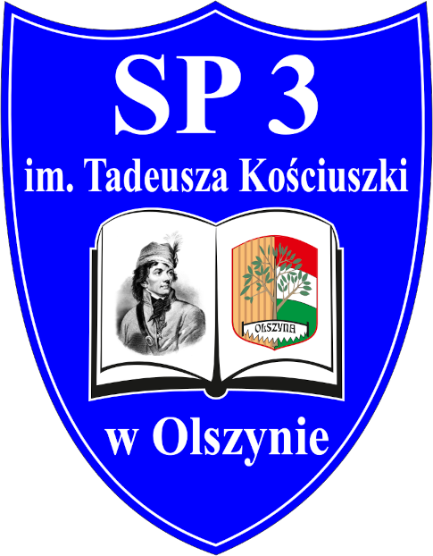 Szkoła Podstawowa nr 3 Olszyna logo tarcza